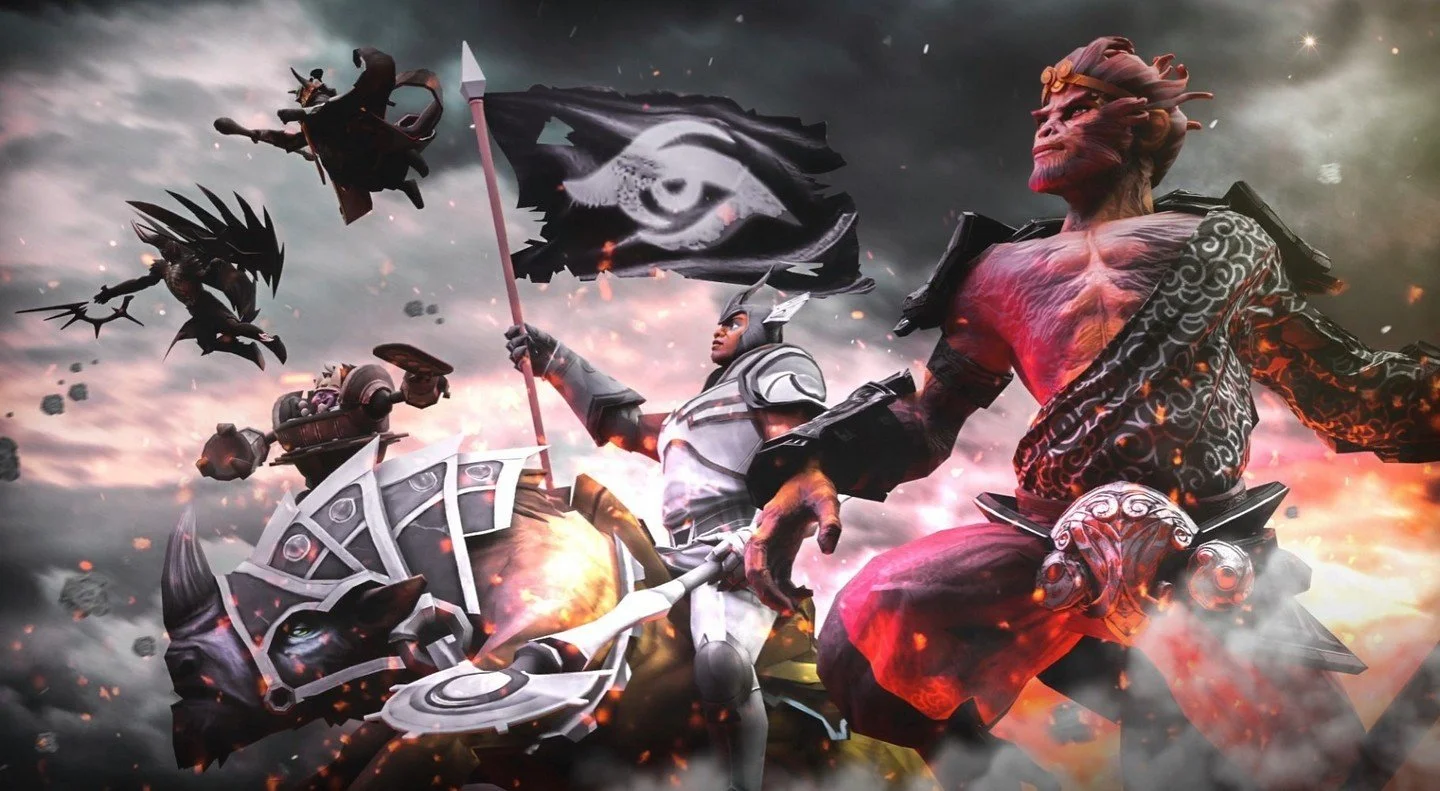 Наборы поддержки команд в Dota 2 — мемы и топовые обои из новых Supporters Club
