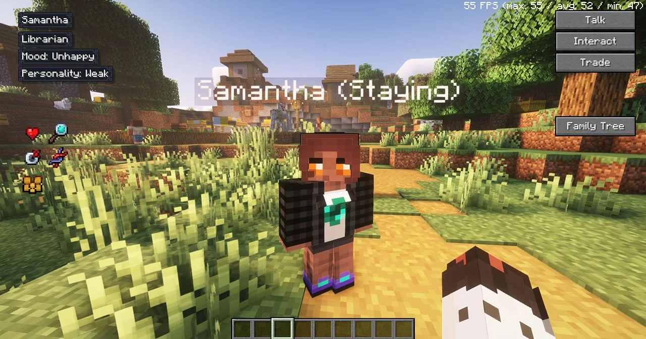 Источник: respawn.media / Житель деревни в Minecraft Comes Alive