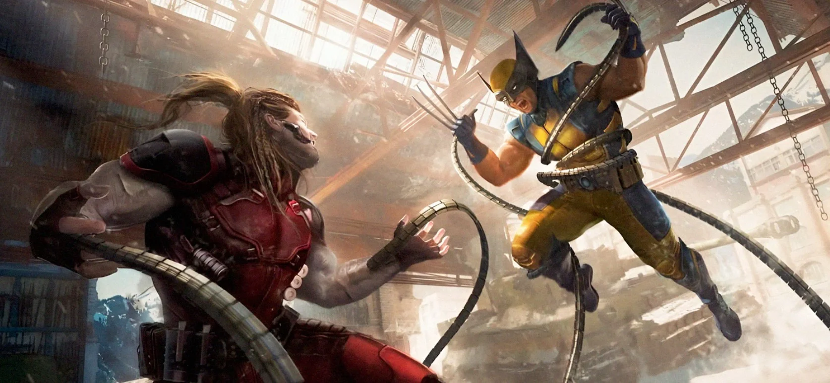 Официальный арт Marvel's Wolverine