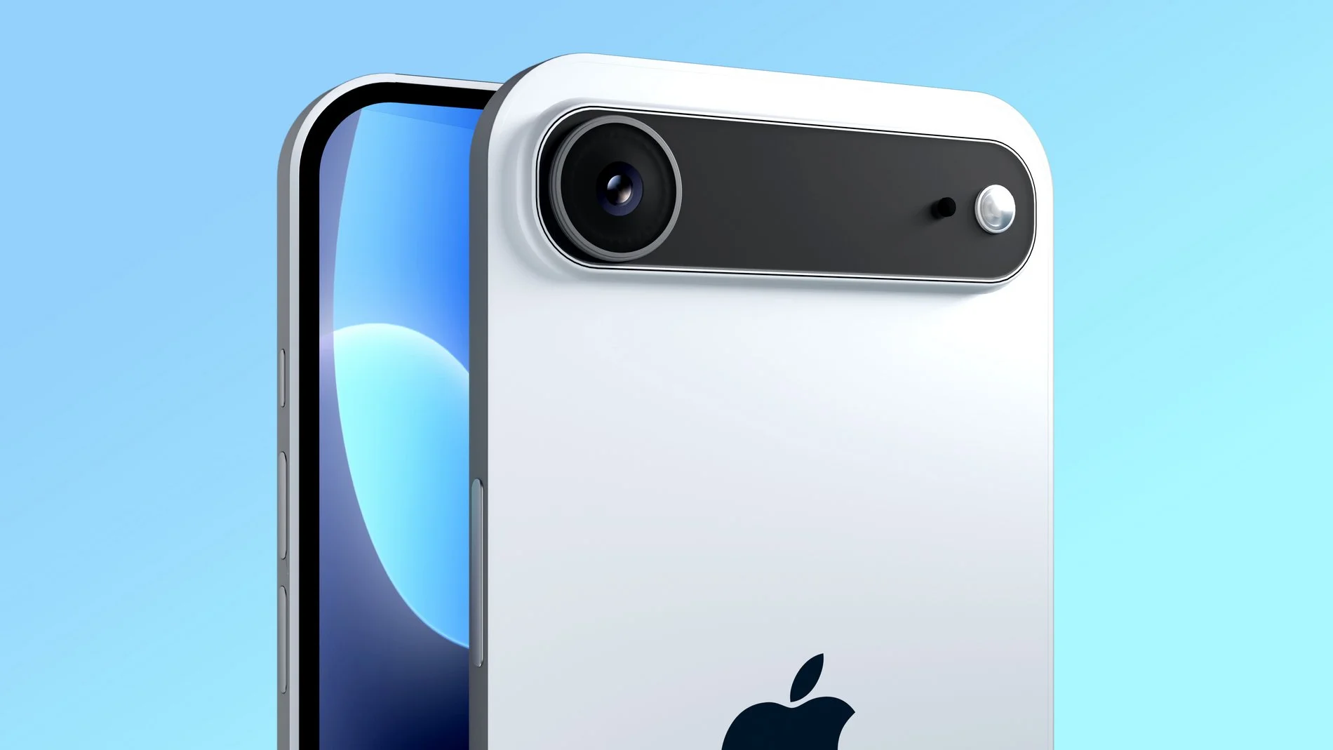 Один из прототипов iPhone 17 Air в белом цвете
