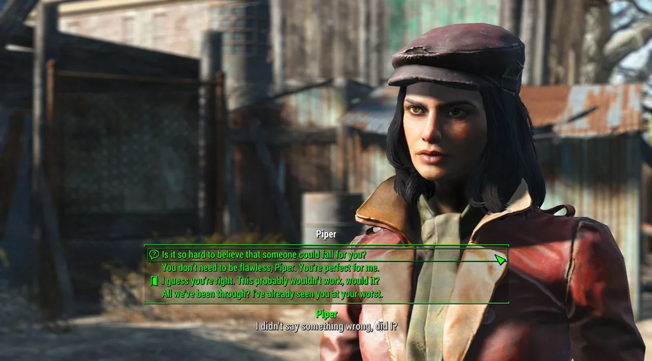 Диалоговая система Fallout 4