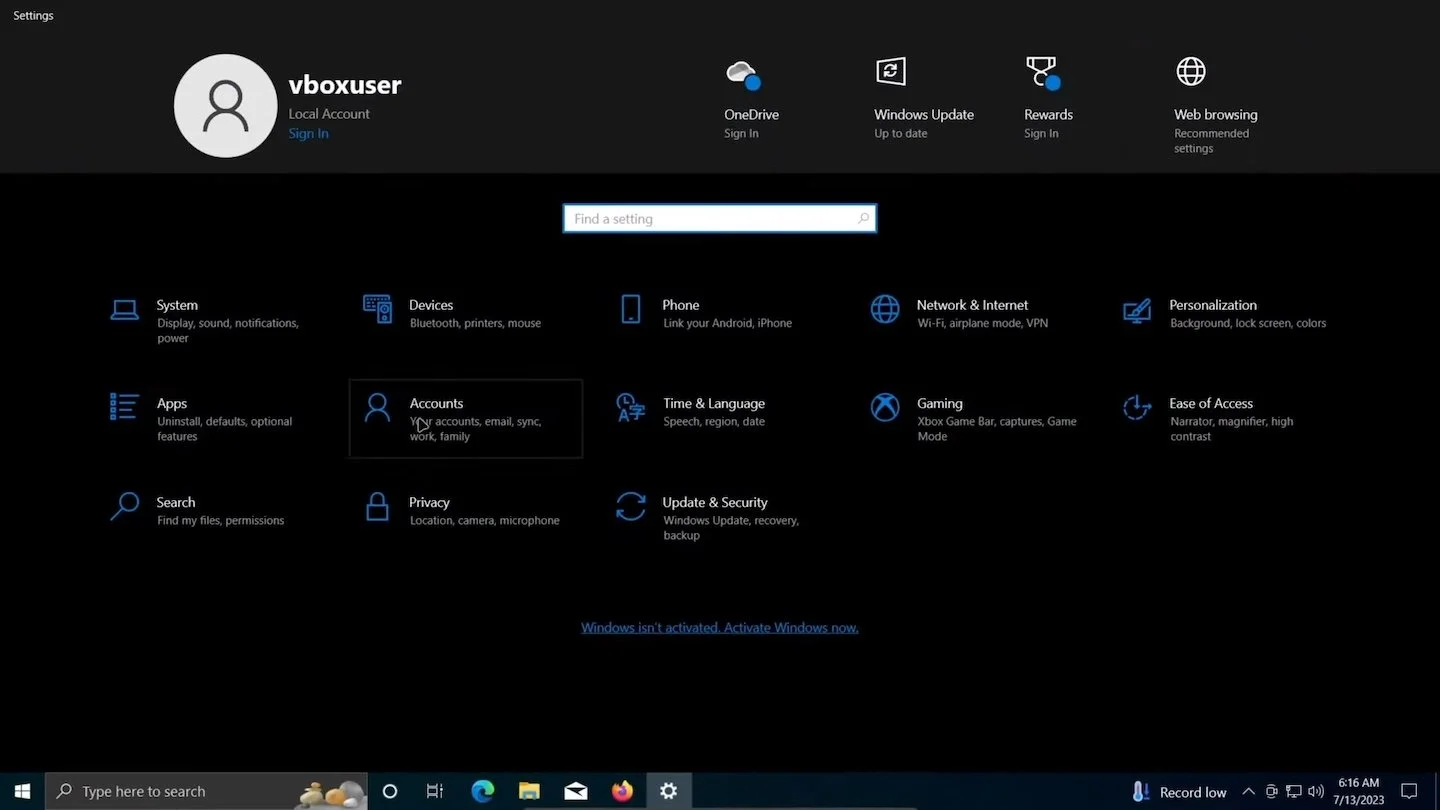 Источник: Memory's Tech Tips / Параметры в Windows 10