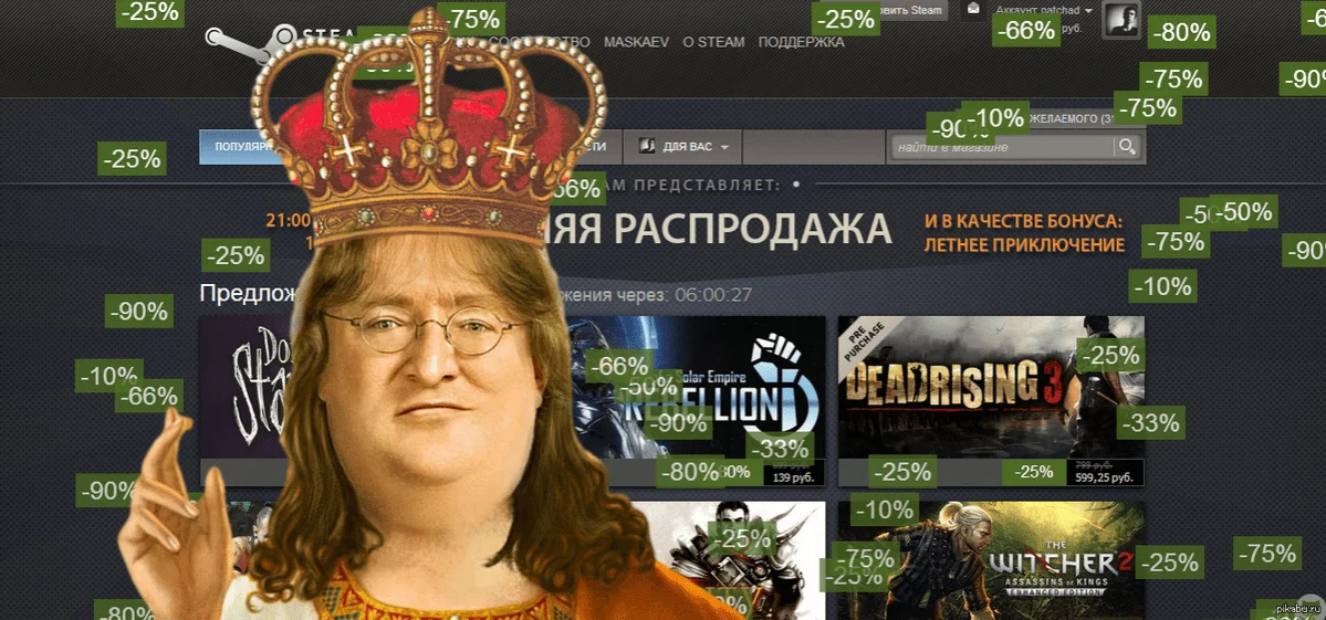 Даты распродаж в Steam: когда следующая распродажа?