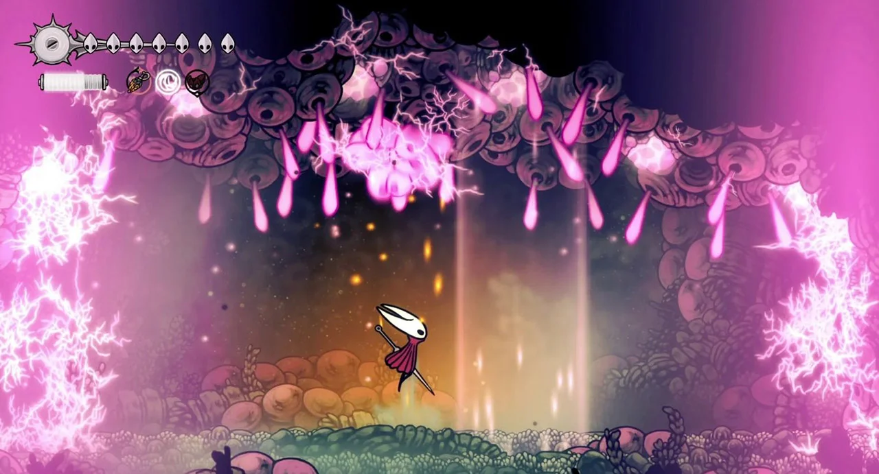 Червевольт в Hollow Knight Silksong