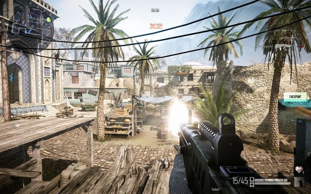 Источник: скриншот СQ.ru / Честно, качеством графики меня Warface приятно удивил, учитывая его возраст