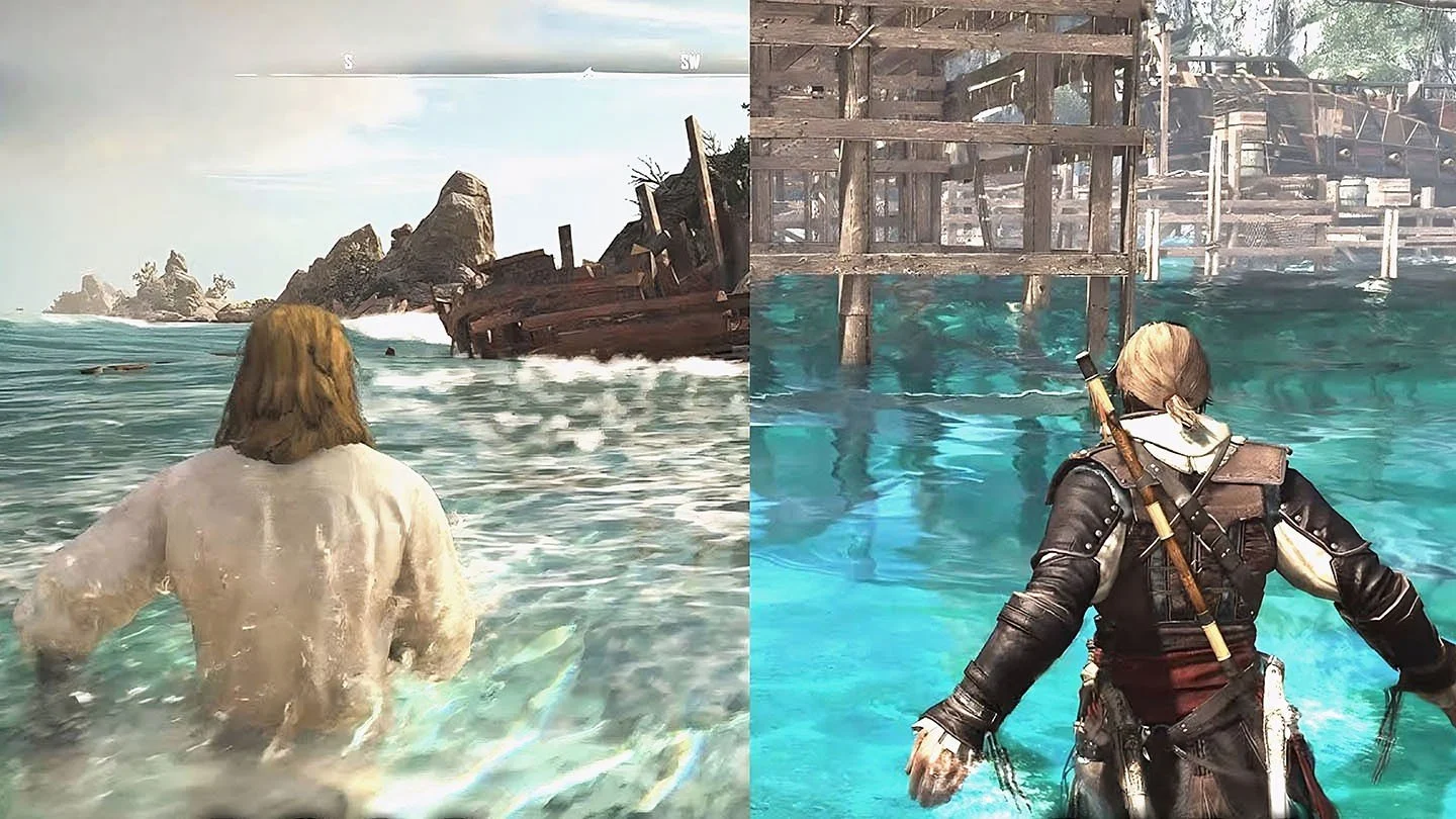Вода в Skull & Bones выглядит хуже, чем в Assassin's Creed 10-летней давности