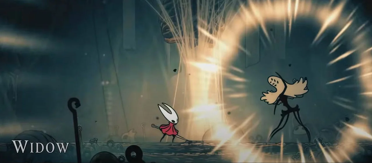 Вдова в Hollow Knight Silksong