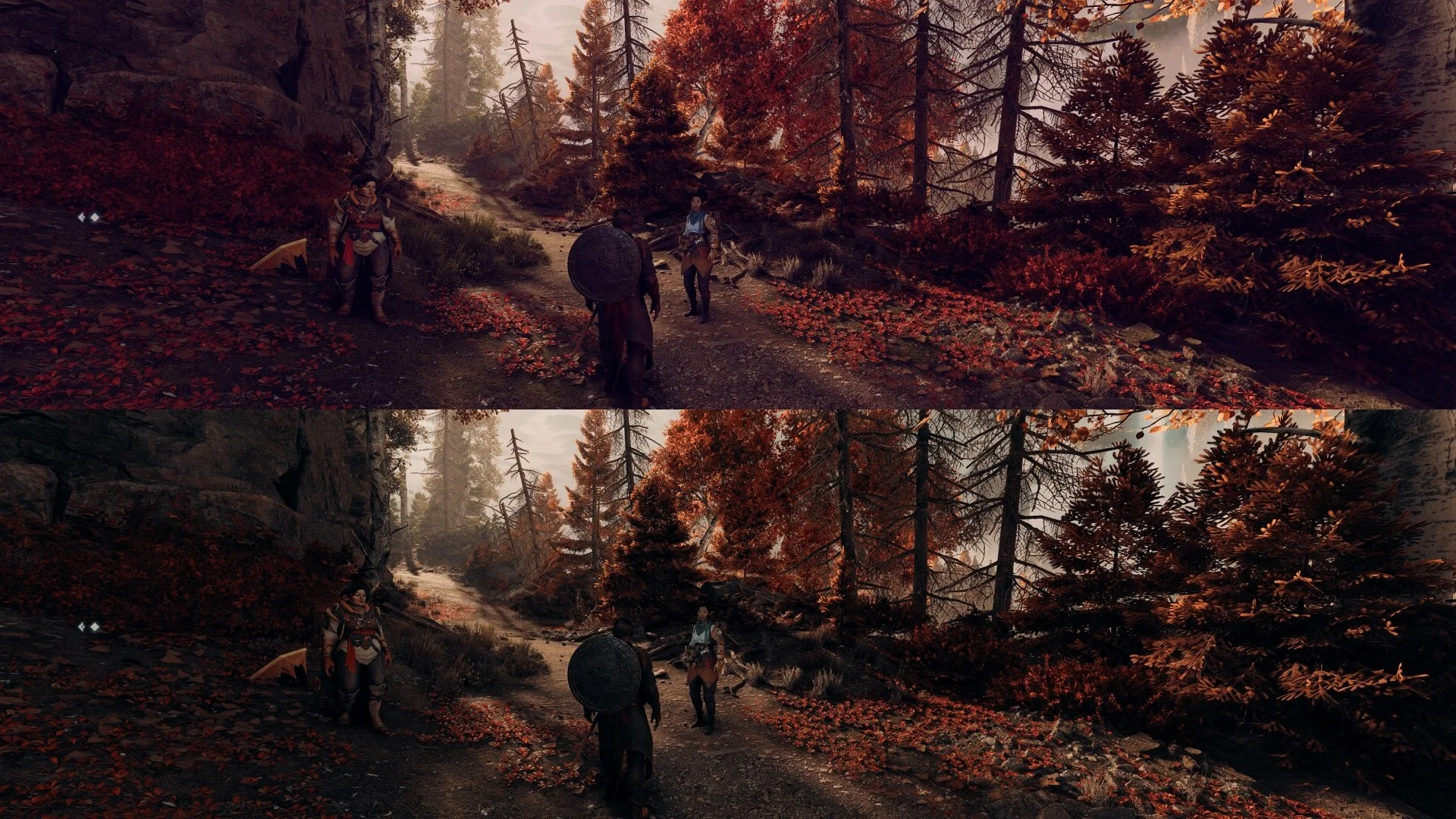 Источник: NexusMods / Сверху — до, снизу — после