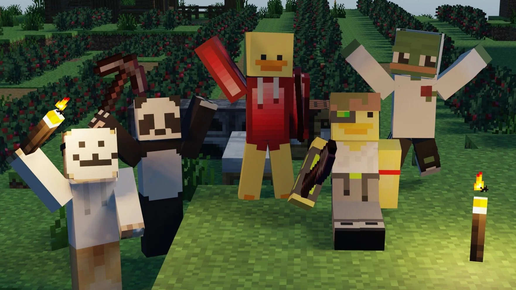 В Minecraft добавили ИИ-напарников, которые умеют общаться