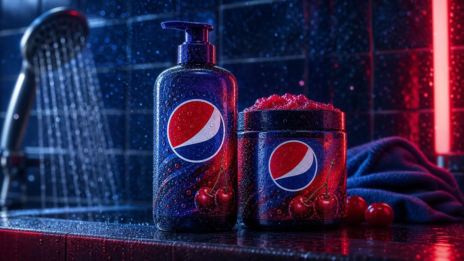 Pepsi теперь можно помыться — очень неожиданная коллаборация