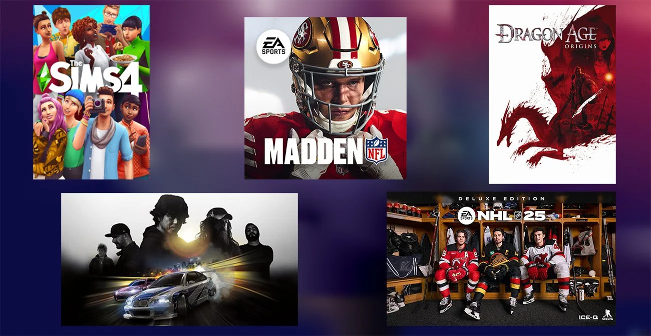 Источник: respawn.media / The Sims, Need for Speed, Dragon Age, Madden NFL, NHL.