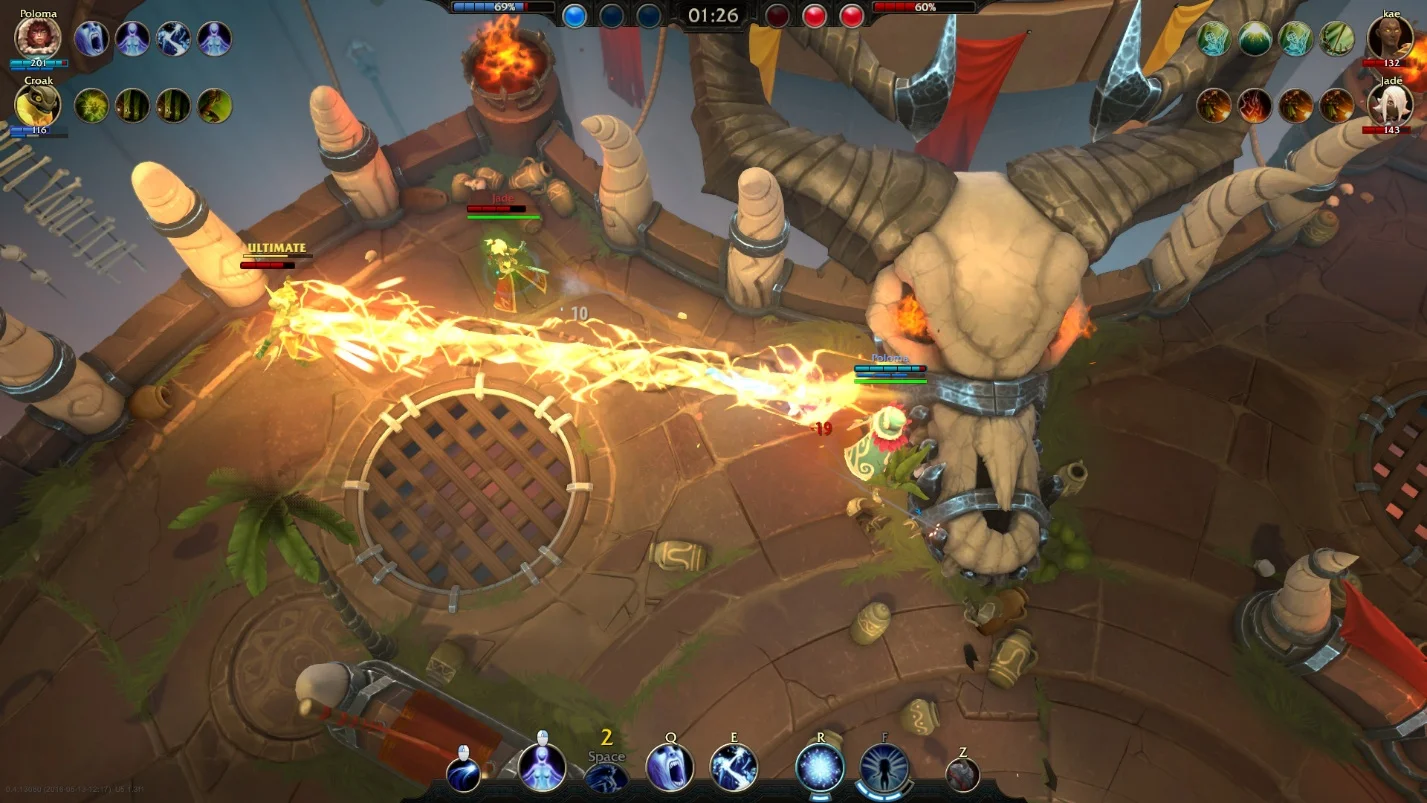 Геймплей Battlerite