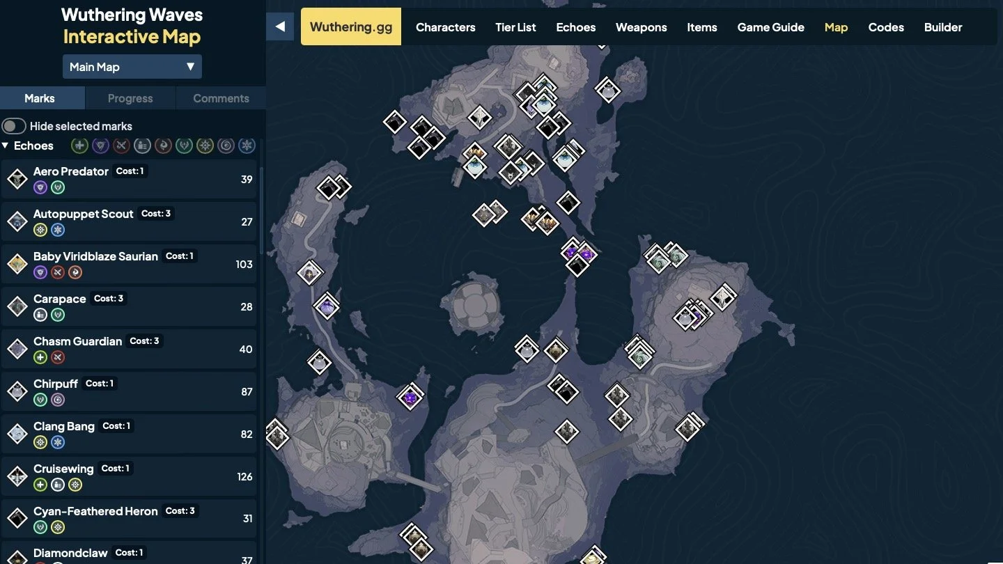 Источник: Respawn / Карта Wuthering Waves