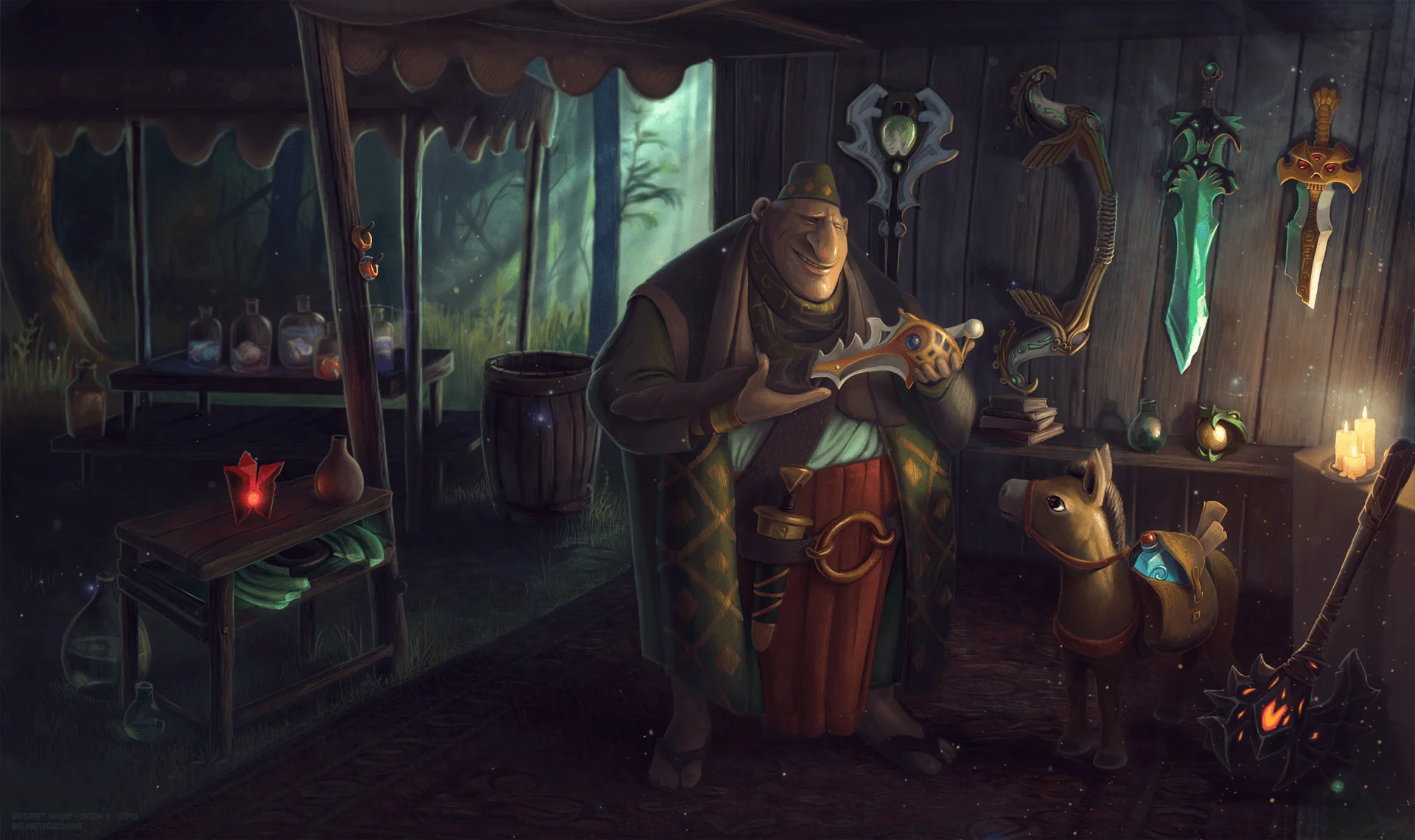Все предметы, вещи, артефакты и итемы Dota 2 для героев с описанием