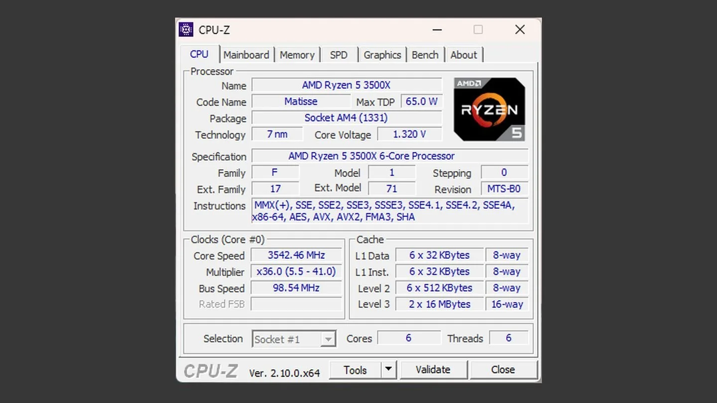 Источник: Respawn / CPU-Z