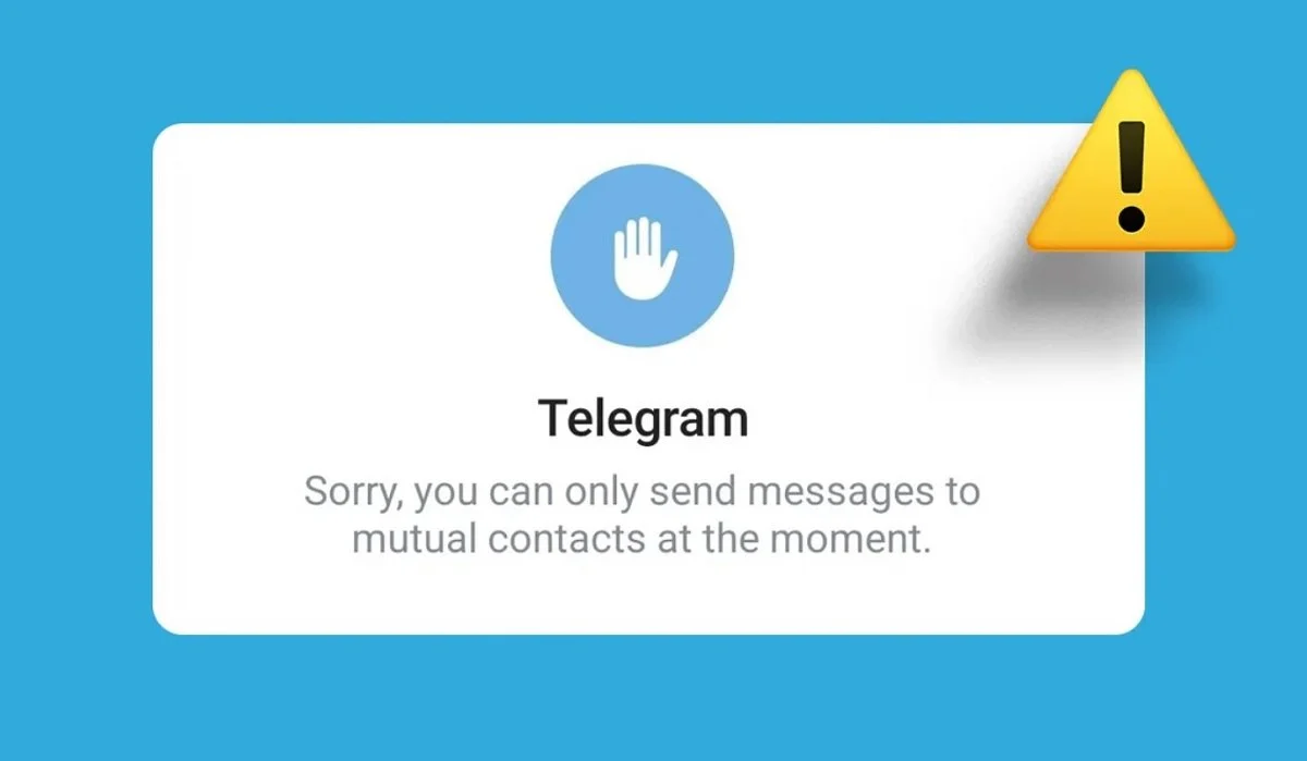 Источник: Alphr / Ошибка отправки сообщения Telegram