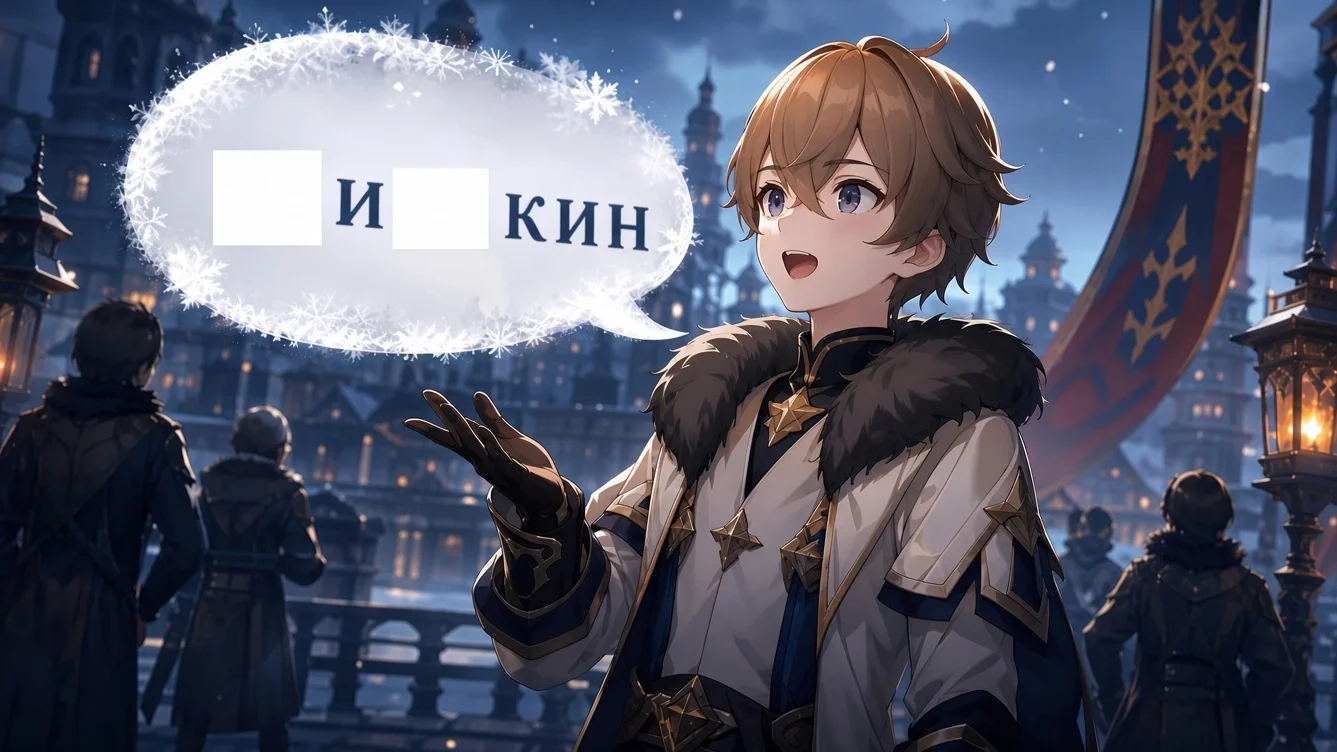 Алёша из «Снежной» Genshin Impact очень странно произносит фамилию Шишкин