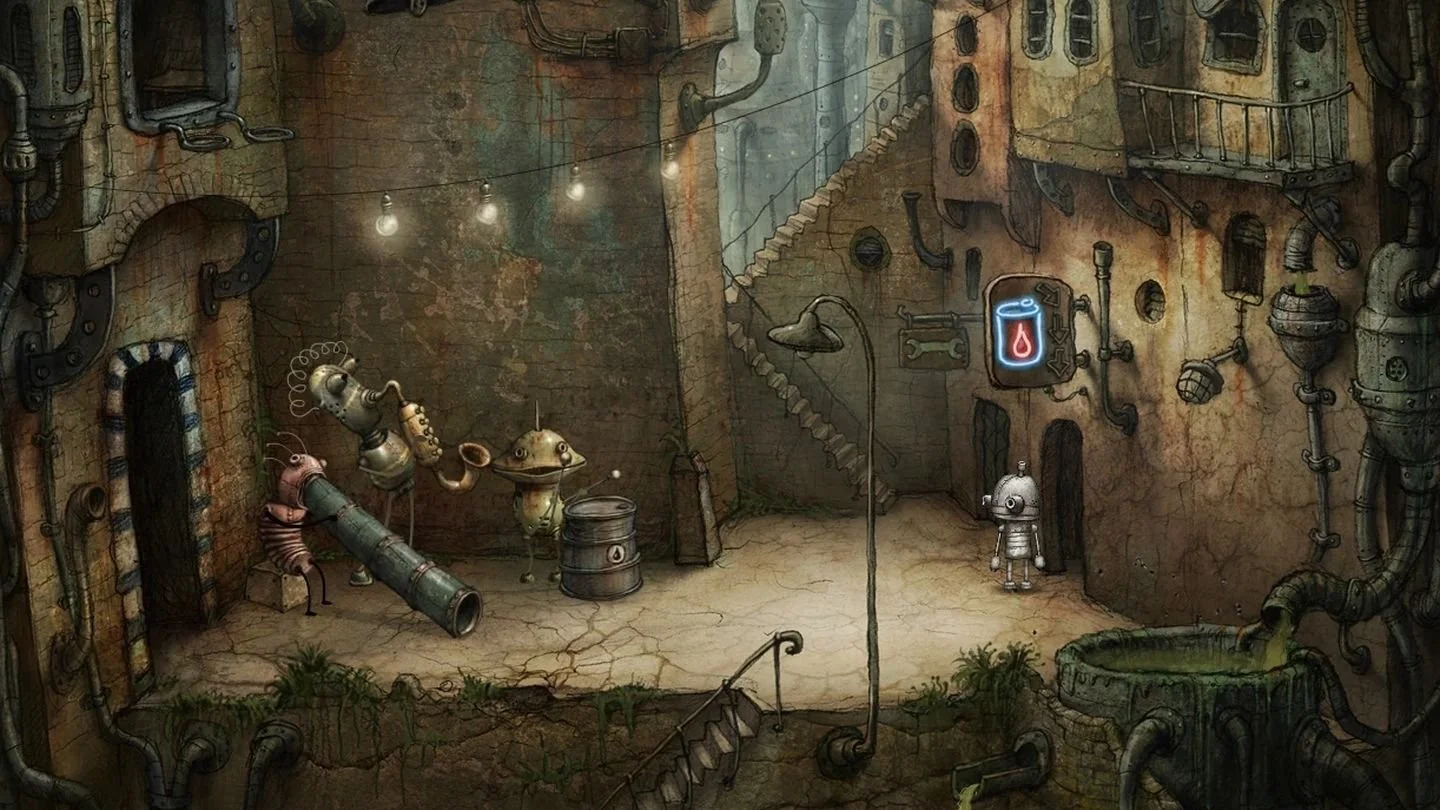 Источник:&nbsp;Machinarium Wiki / Скриншот Machinarium