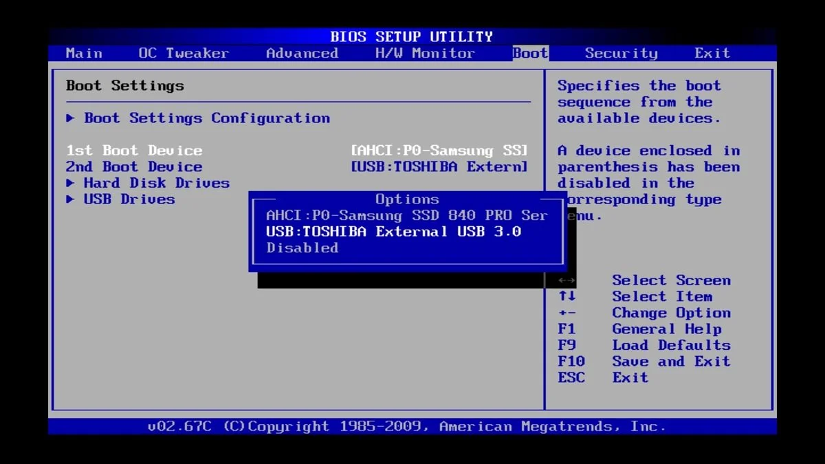 Источник: rally36 / Раздел Boot в BIOS