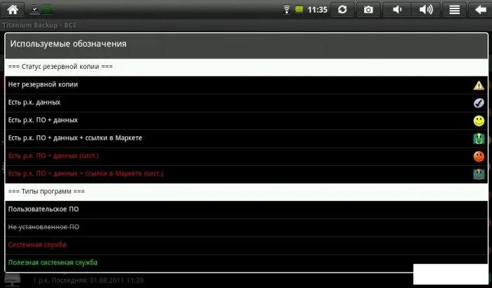Источник: Huaweidevices / Меню программы Titanium Backup