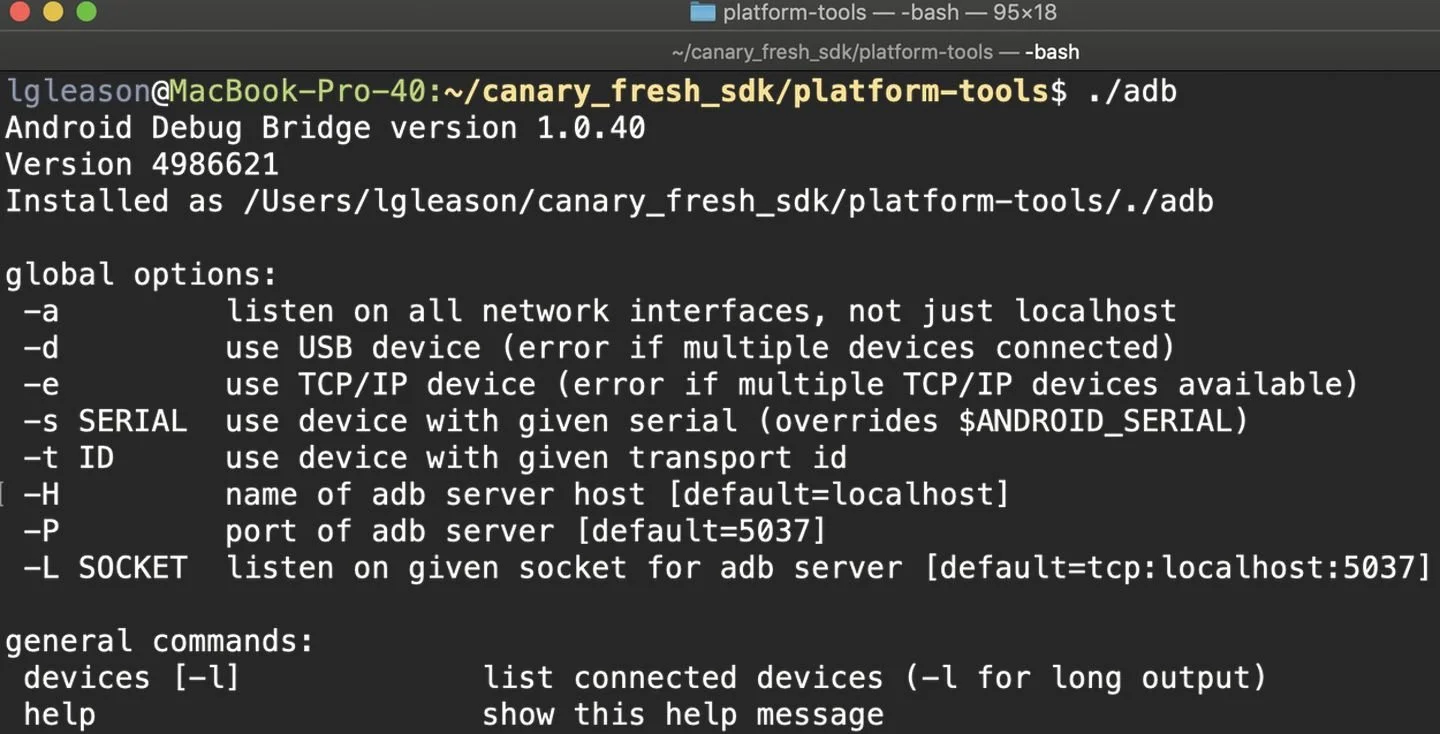 Источник: Kodeco / Скриншот Platform Tools