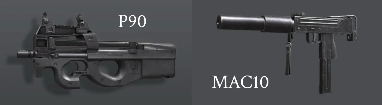 Источник: respawn.media / P90 и MAC 10