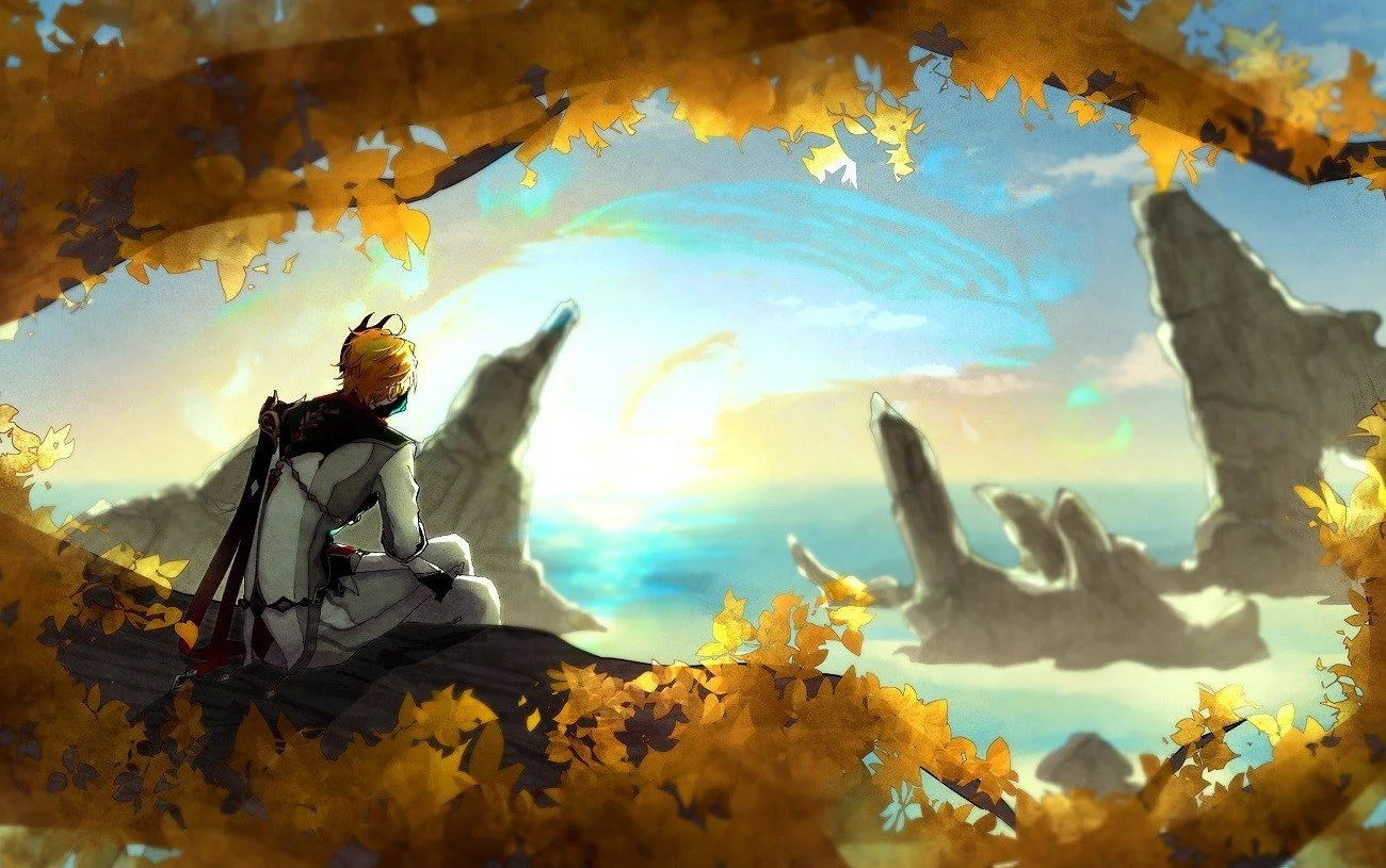 Источник: zerochan.net / Тарталья из Genshin Impact