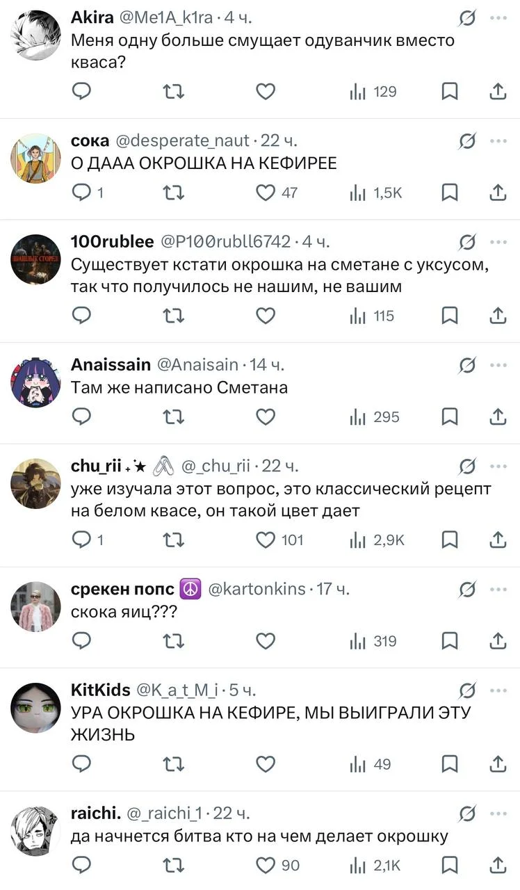 Обсуждения в X