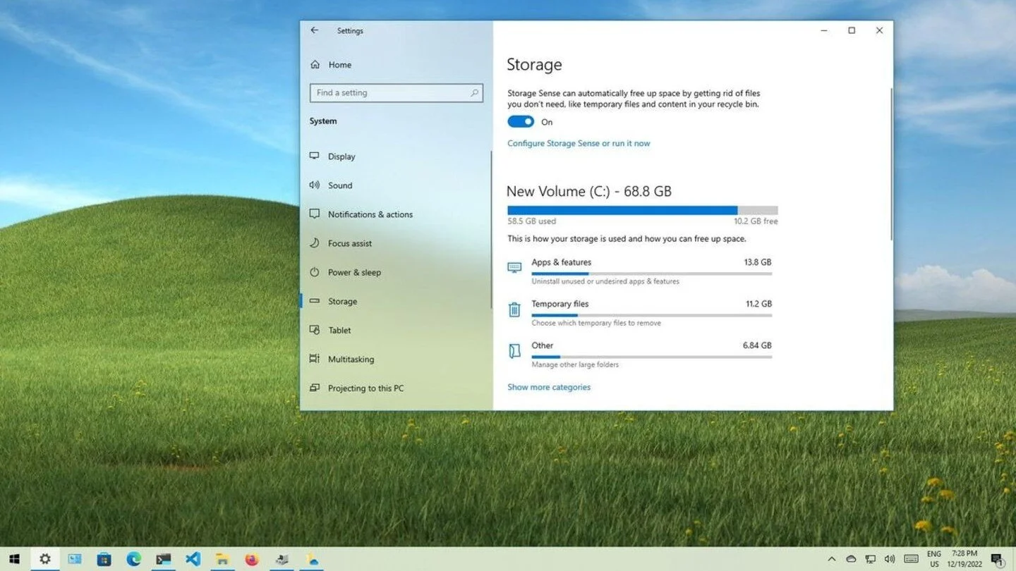 Как увеличить объем системного диска C в Windows