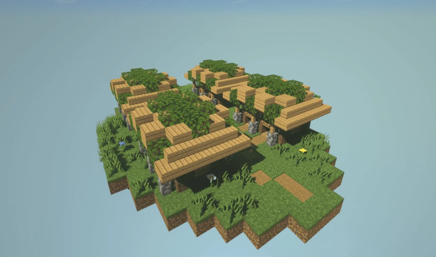 Источник: Minecraft-inside / Карта SkyBlock NextGen