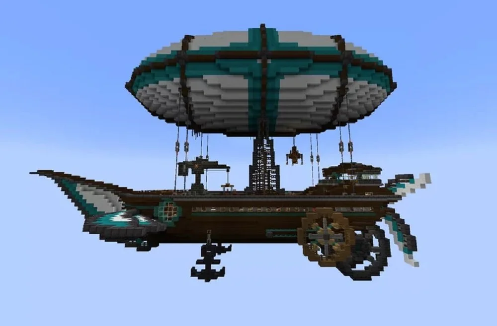 Источник: planetminecraft.com / Грузовой воздушный корабль