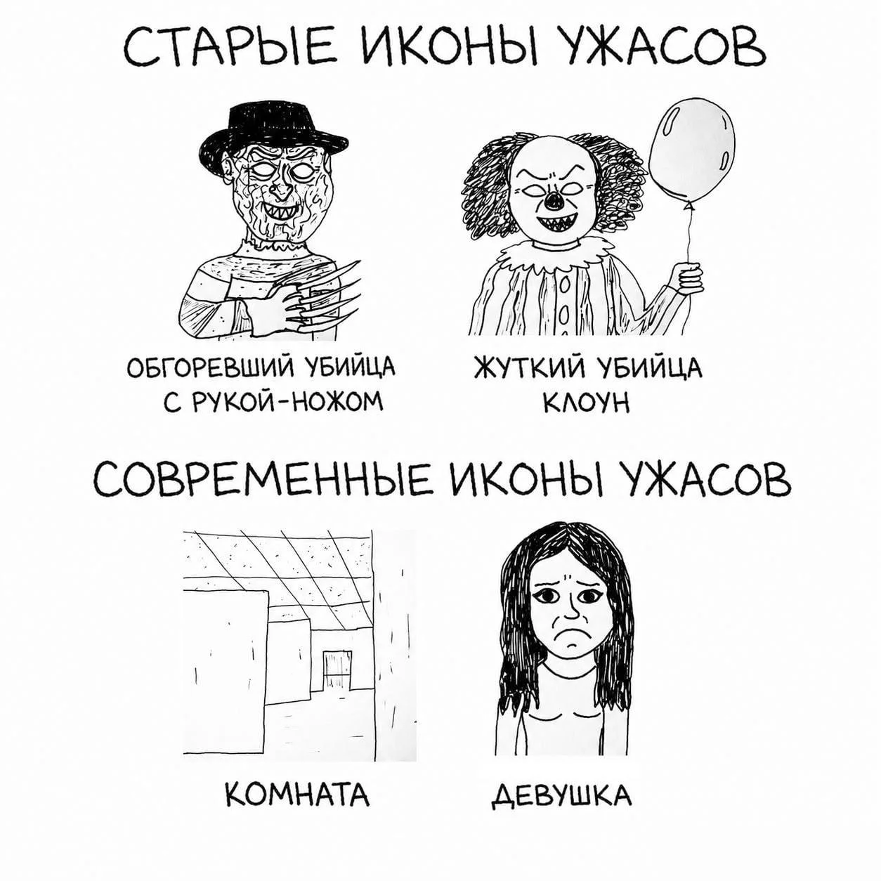 В сети высмеивают новые хорроры