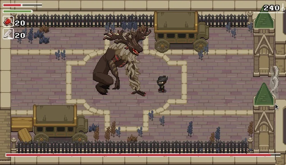 Bloodborne появился на ПК! Правда в 2D и носит название Yarntown