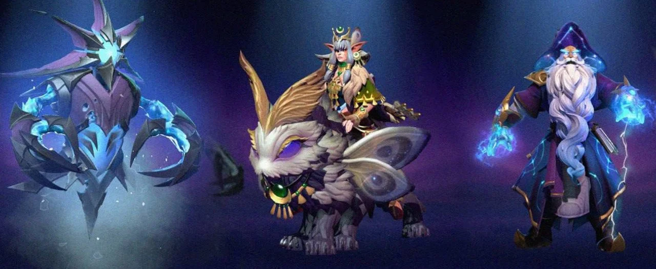 Скриншот respawn.media / Ancient Apparition, Mirana, Zeus