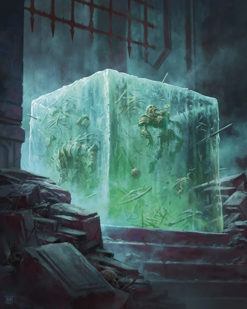 Gelatinous Cube из Dungeons & Dragons