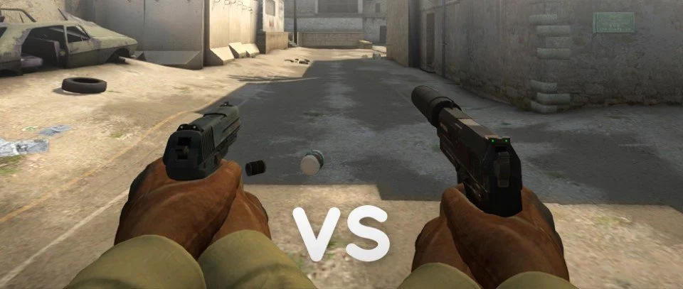 Glock-18 vs USP