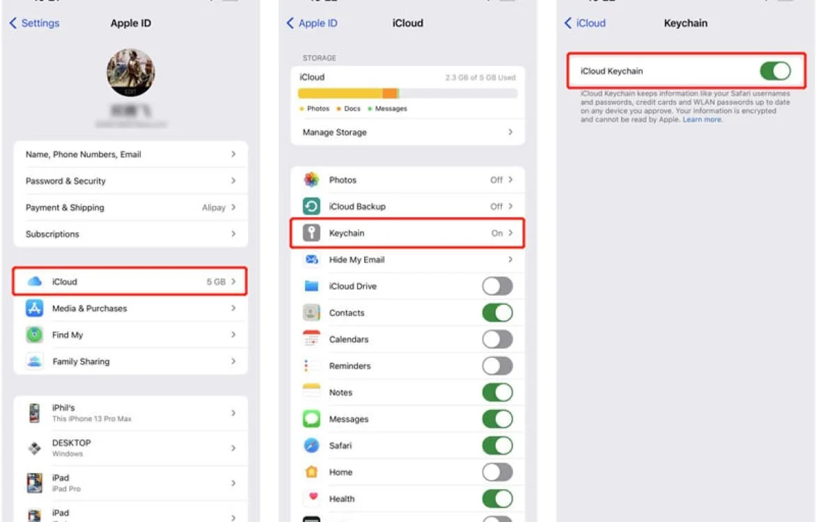 Источник: aiseesoft.com / Использование Связки ключей