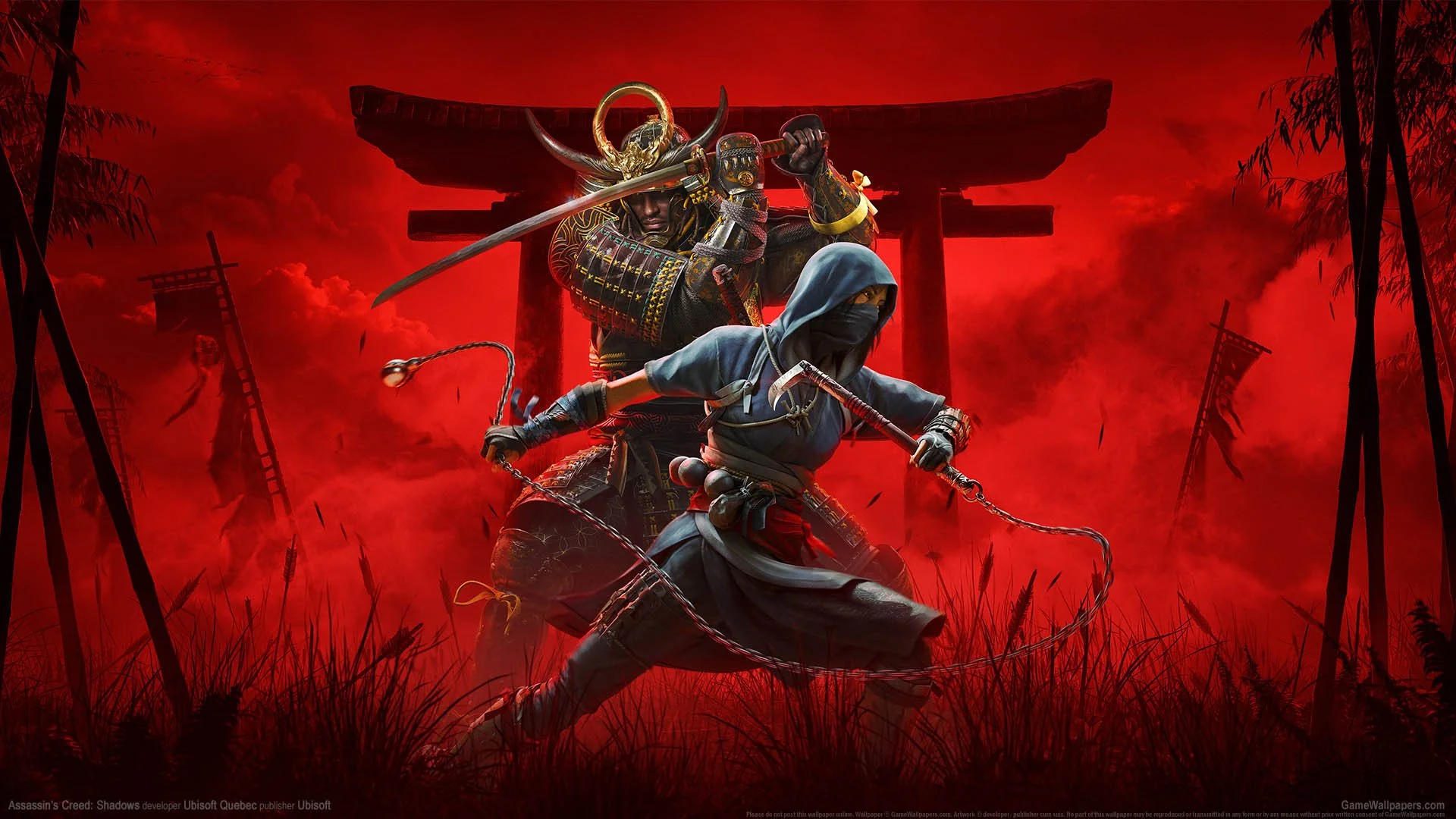 Источник: Ubsioft / Постер Assassin's Creed Shadows