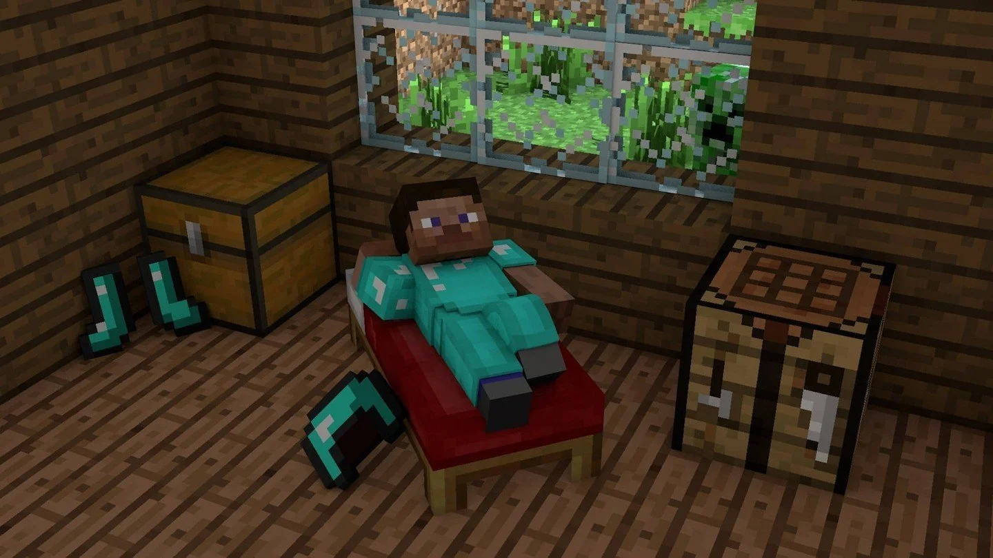 Крафт сундука Эндера в Minecraft