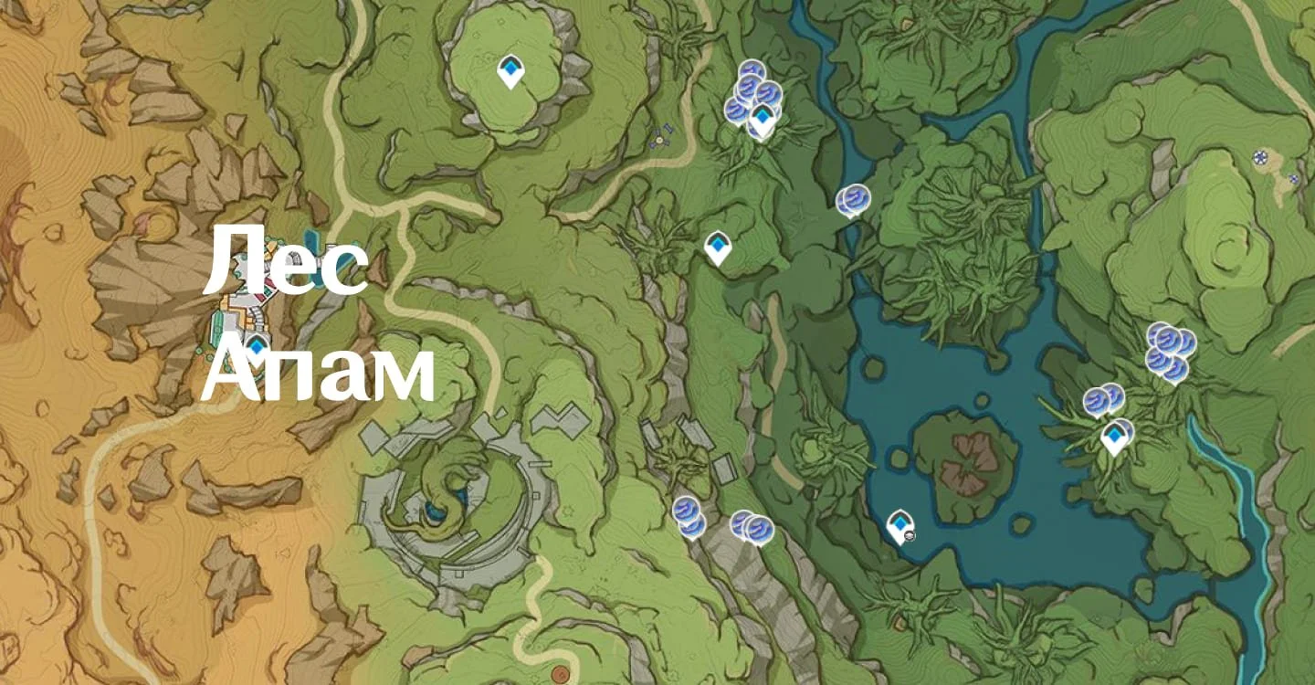 Источник: respawn.media / Карта Леса Апам