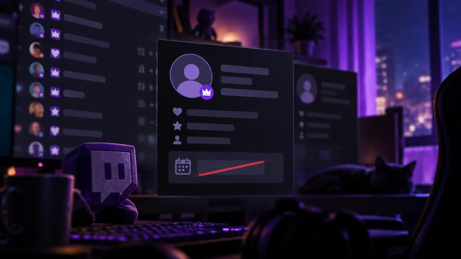 Twitch убрал дату подписки на канал из карточки зрителей