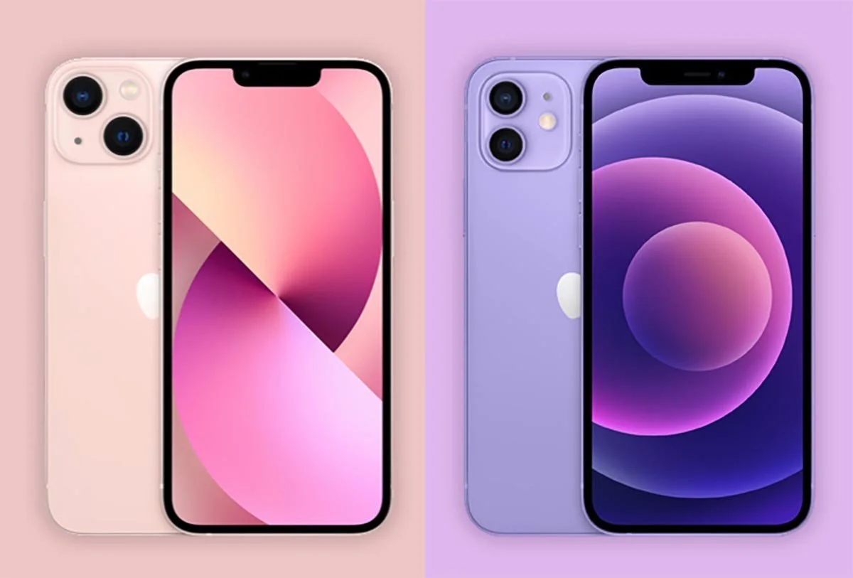 iPhone 13 и iPhone 12