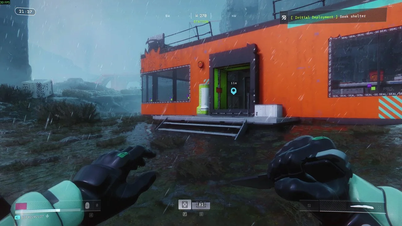 Источник: скриншот respawn.media / Стартовая локация Marathon