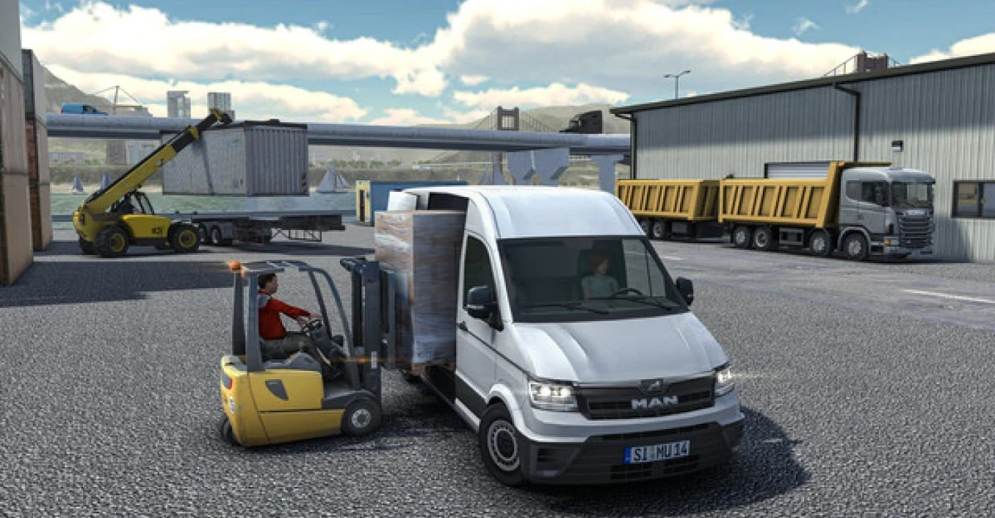 Источник: m.apkpure.com / Погрузка товаров в Truck and Logistics Simulator