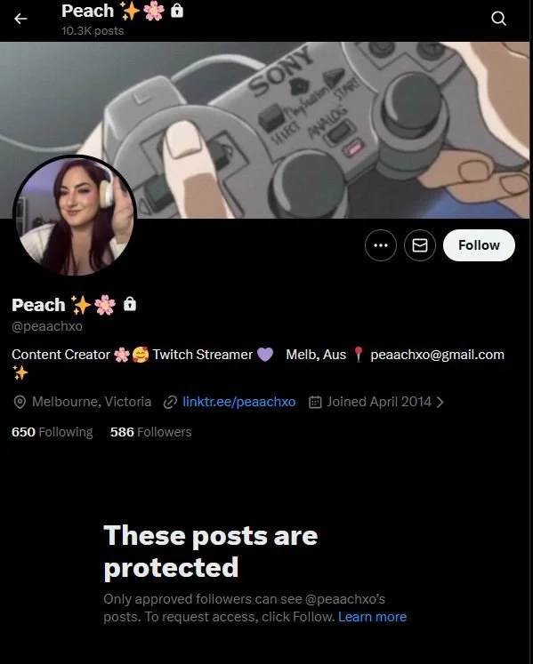 Источник: скриншот respawn.media / Аккаунт Peach