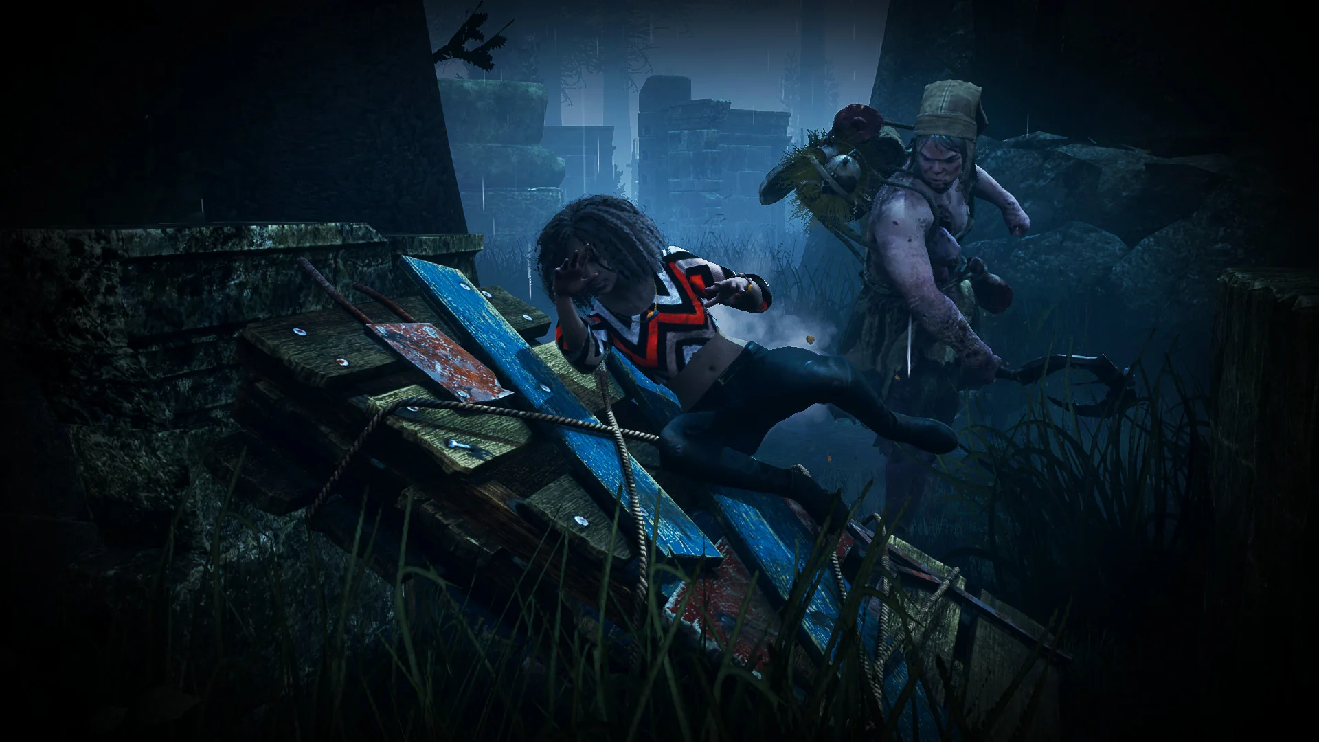 Уклон от атаки убийцы в Dead by Daylight