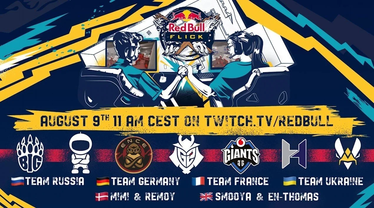 Red Bull проведут 2х2 шоу-турнир CS:GO: среди участников ZywOo, kennyS и даже Dima