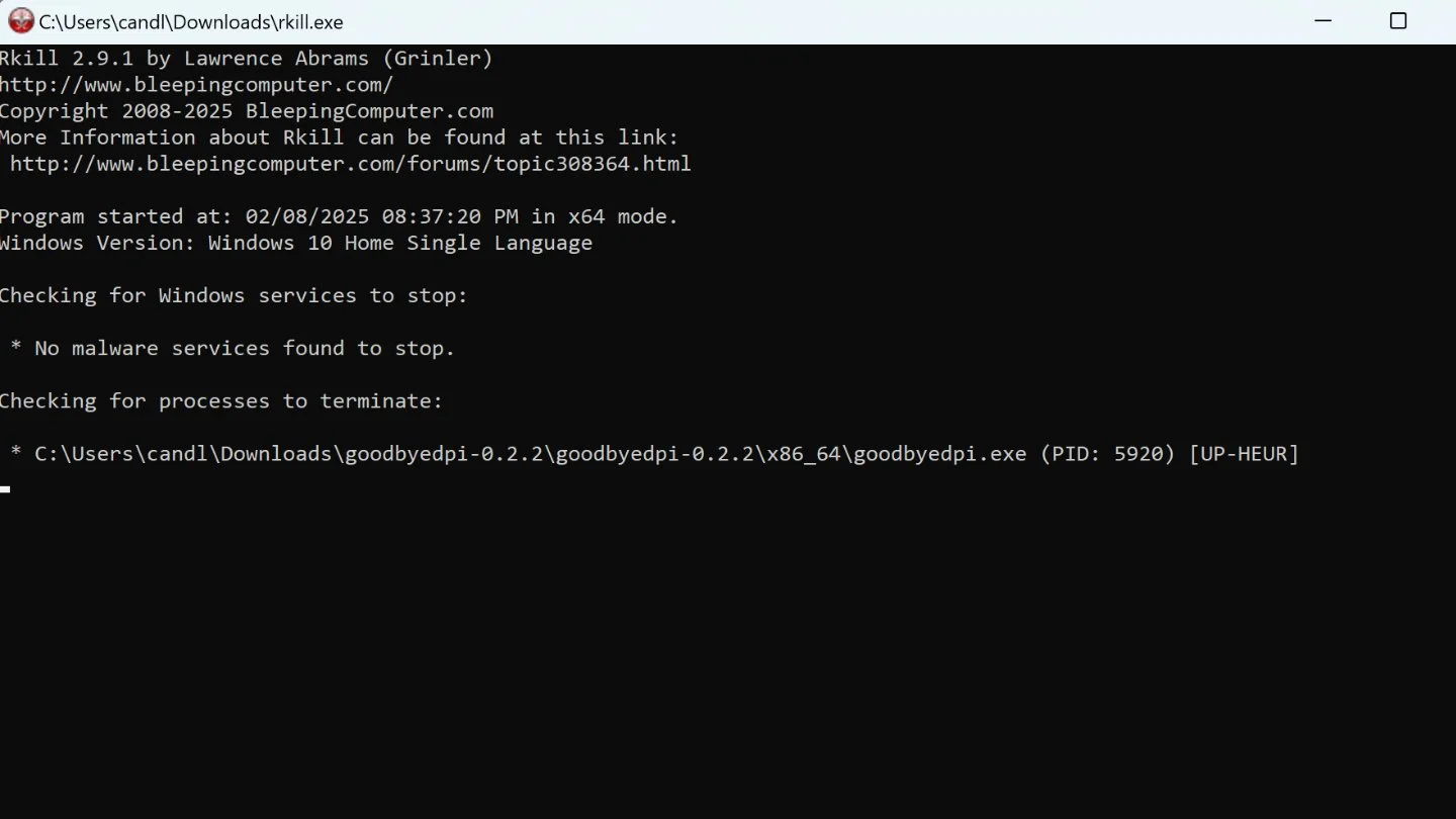 Источник: Respawn / Приложение RKill