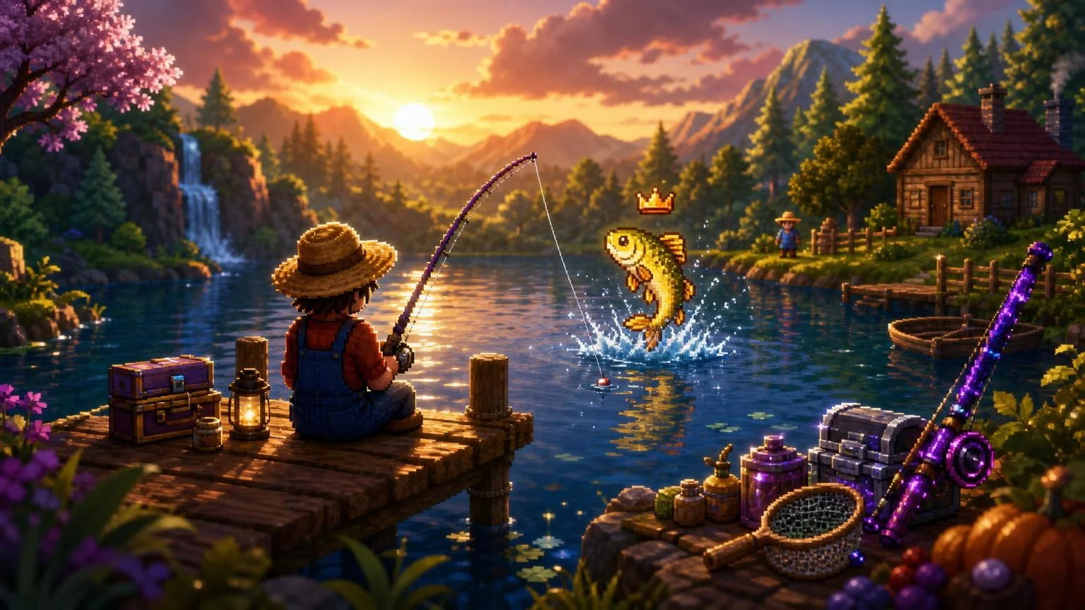 Как поймать всю легендарную рыбу в Stardew Valley: полный гайд