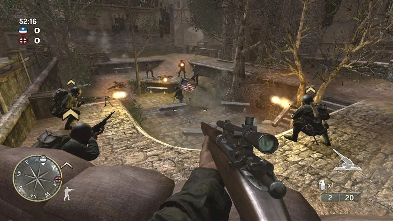 Источник: скриншот respawn.media / Call of Duty 3
